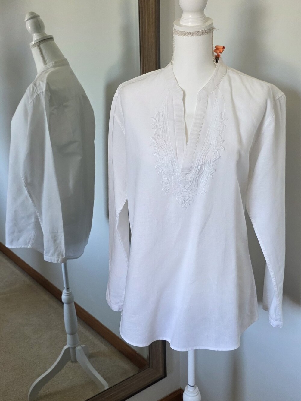 Alfani Embroidered Tunic